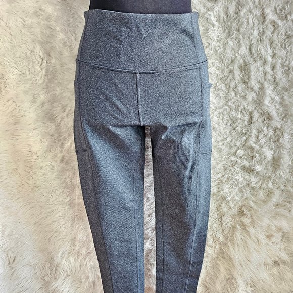 NWT Tek Gear Women's Gray Shapewear 7/8 Legging High Rise Pants Size M - Picture 1 of 8